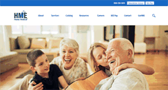 Desktop Screenshot of hmehomemedical.com